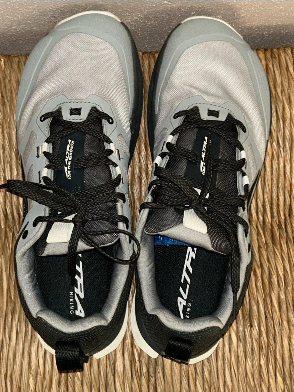 Altra Men’s Gray and Black Trail Running Shoes